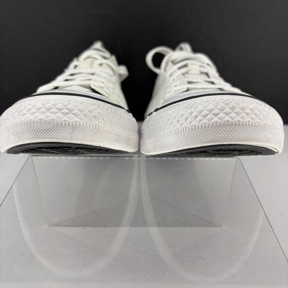 Converse Chuck Taylor All Star OX White Canvas Black Stripe Size‎ 6..... 669783F - Picture 6 of 16